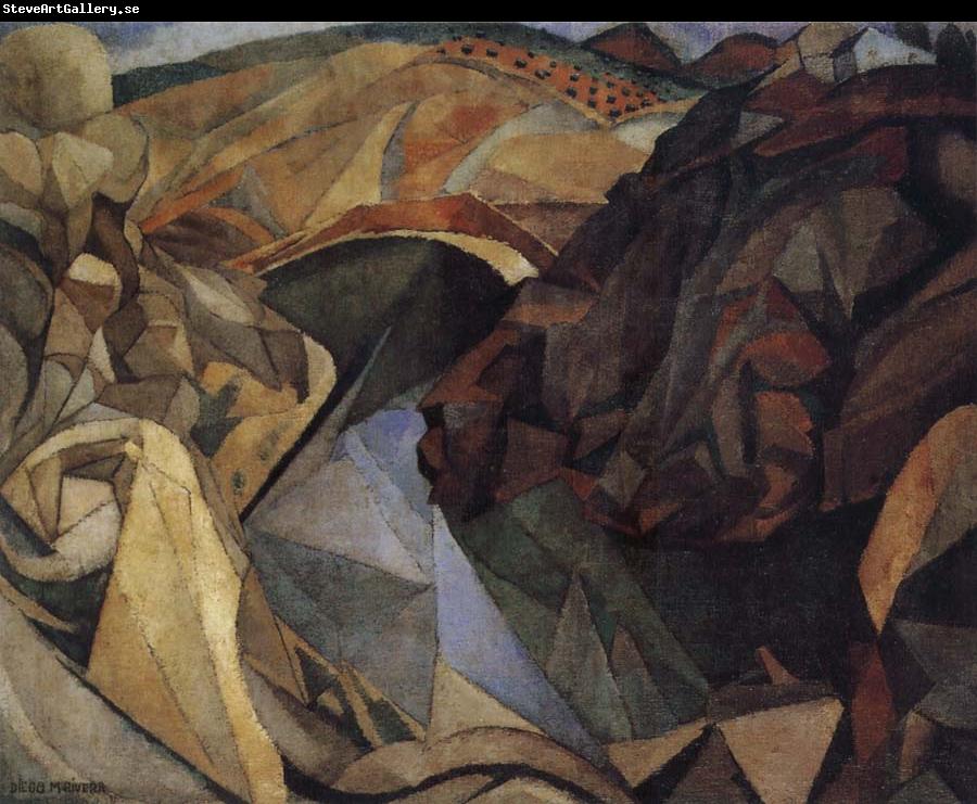 Diego Rivera Landscape of Spanish